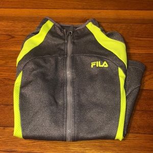 Zipper up sweatshirt